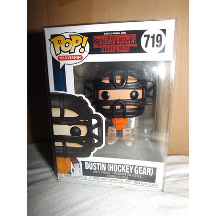 Stranger Things DUSTIN (Hickey Gear) Pop #719 w/protector