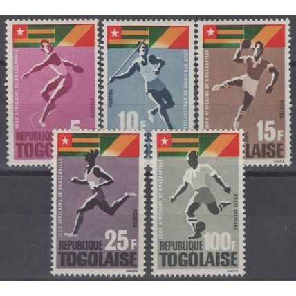 ZAYIX Togo 525-528, C46 MNH Sports - Handball - Track Field - Soccer 071422S100