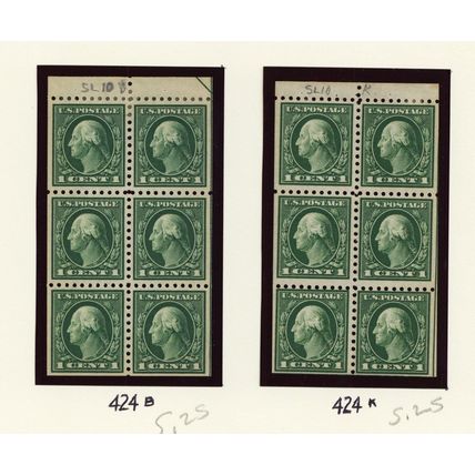 Early High Quality Booklet Pane Collection Many VF NH Cat $1859.75 - Stuart Katz
