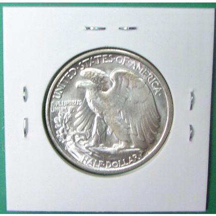 1938-D Liberty Walking Half Dollar. Novelty.