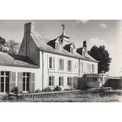 Mount Wear House Youth Hostel Exeter 1940s Real Photo Postcard