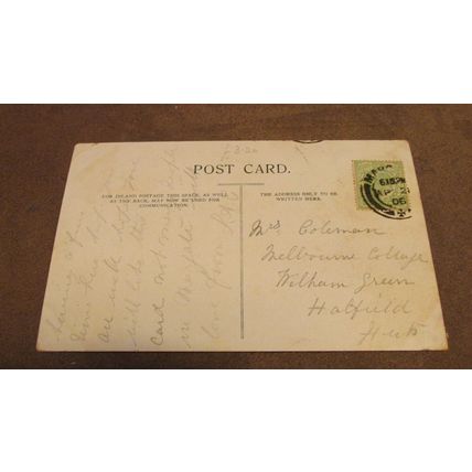 1906 fr postcard - Margate Railway / Tram Station - Kent