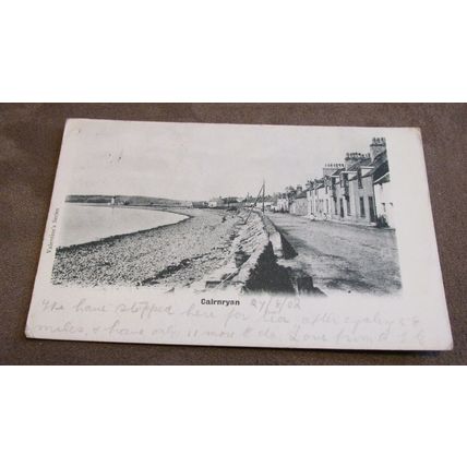 1902 fr Postcard - Street scene, Cairnryan - Nr STRANRAER, Wigtownshire