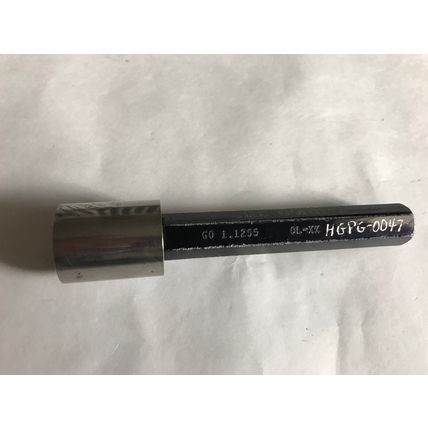 SIZE CONTROL PLUG GAGE GO 1.1255 SCC CL-XX,NO GO,EJ