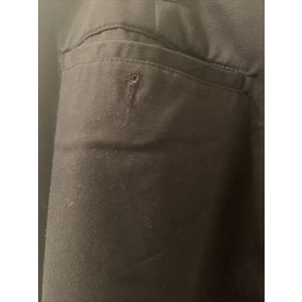 Carolina Bay Men's Black Pleated Front Casual Dress Pants Pockets Size 46x32