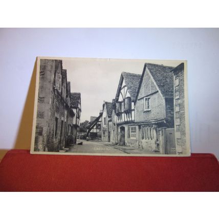 LACOCK, WILTSHIRE used postcard by Raphael Tuck =