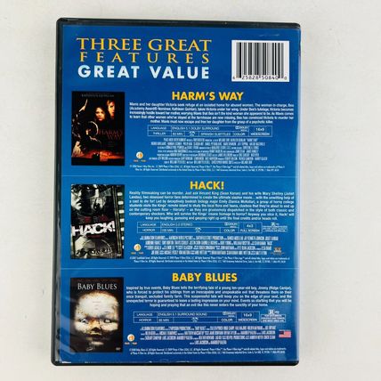 Gritty Horror Tales 3 Film DVD