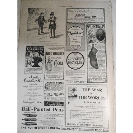 Harper's Weekly March 19, 1898 - "Maine" Disaster, etc. Original Complete issue