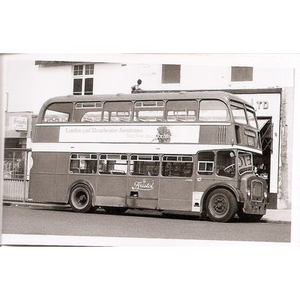 Black & White Photograph of Bristol Omnibus Co. Ltd. - 991 EHW
