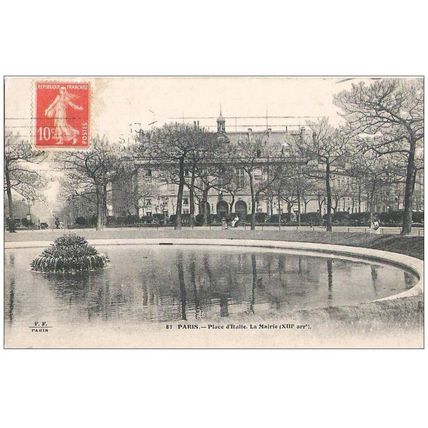 75 - Paris - PLACE D'ITALIE LA MAIRIE