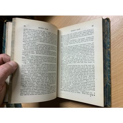 RARE* c1875 EDWARD BULWER-LYTTON "EUGENE ARAM" FICTION ANTIQUE BOOK (P4)