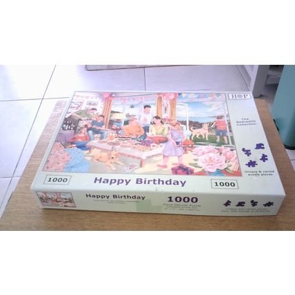 HAPPY BIRTHDAY Jigsaw Puzzle (1000 Piece) House of Puzzles (2019)