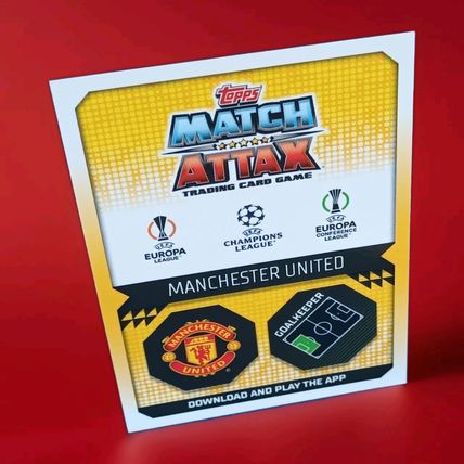 Legend Peter Schmeichel Match Attax 2022/2023 Manchester United Foik # 418