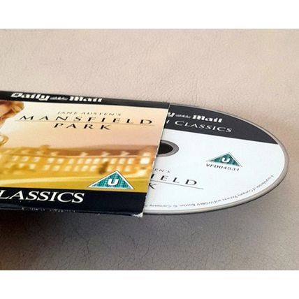 MANSFIELD PARK : MAIL on SUNDAY PROMOTIONAL DVD :
