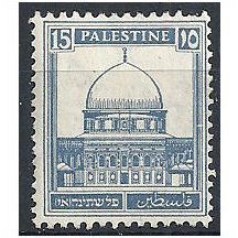 Palestine 1932 SG108 15m Ultramarine Fine Mounted Mint ..