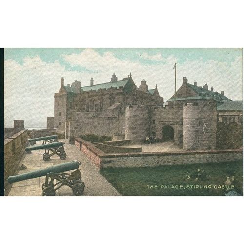 Vintage National Series Postcard - The Palace, Stirling Castle, Scotland