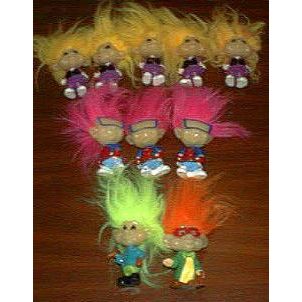 Lot of 17: Burger King (??) Trolls