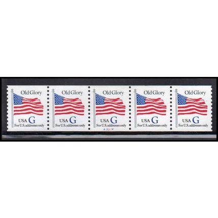 2890 32c G Old Glory Very Fine MNH PNC A2214/5 PA3309