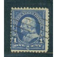 Used 264 1c Benjamin Franklin Average M02883