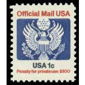 O127 1c Eagle Very Fine MNH G0509