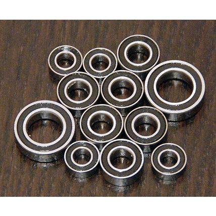 (12pcs) KYOSHO PENSKE PC19 / ZR1 RAMPAGE UPGRADE Rubber Sealed Ball Bearing Set