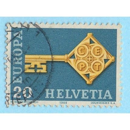 Switzerland 1968 // ref.: pg 022-J