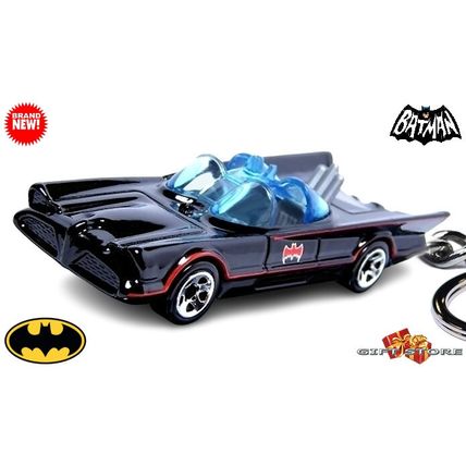 KEYCHAIN 1966 LINCOLN FUTURA BATMOBILE BATMAN ROBIN G BARRIS