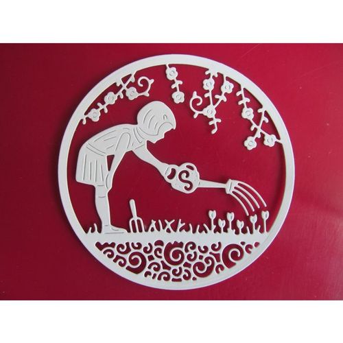 6 x Tattered Lace Die Cuts A Little Bit Of Peace