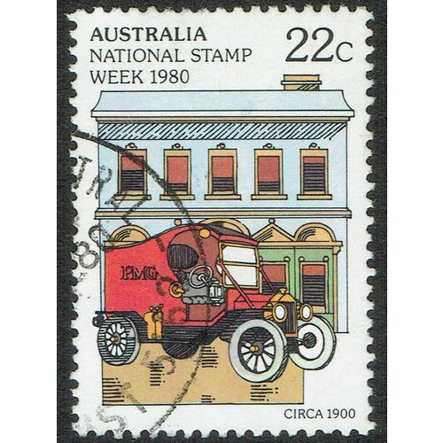Australia 1980 National Stamp Week 22c Multicoloured SG754 FU