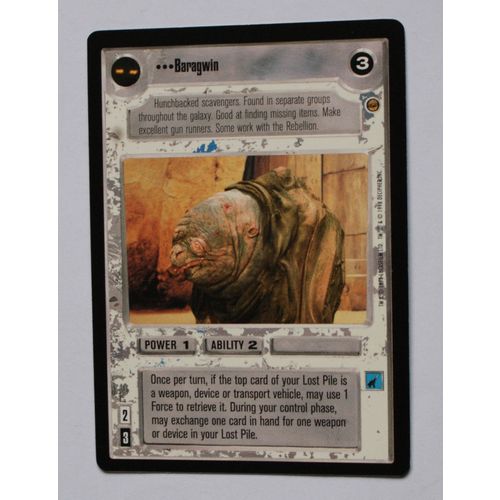 Star Wars CCG: Jabba's Palace Limited # Baragwin (A) 1998 light decipher