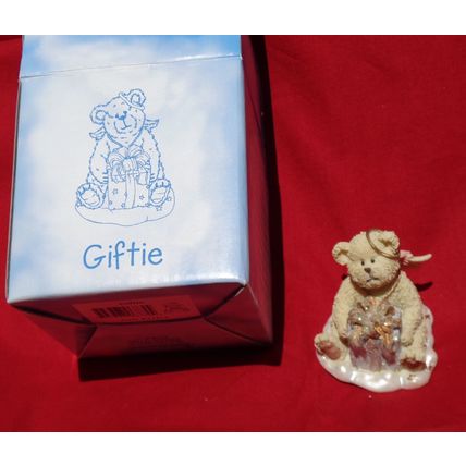Boyds Collection Giftie Lil Wings Resin Angel Bears 2004 24173