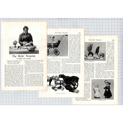 (6362) The Dolls Hospital Doctor Marsh London - c.1905 Article