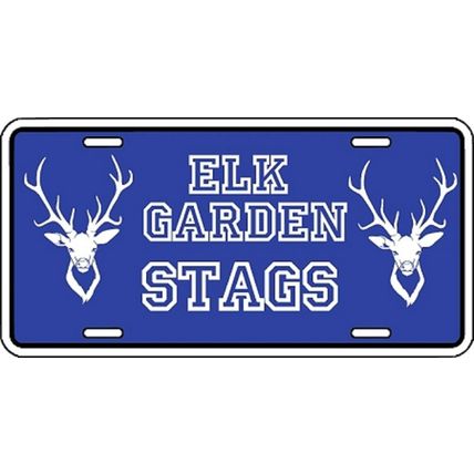 Elk Garden West Virginia Stags License Plate