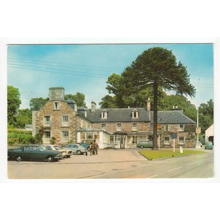 Sutherland Arms Hotel Golspie 1977 Postcard