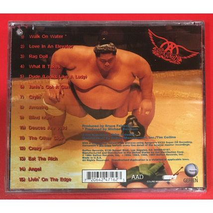 BIG ONES [Remastered] by AEROSMITH (CD, 1994 - Geffen - USA) BRAND NEW “SEALED”