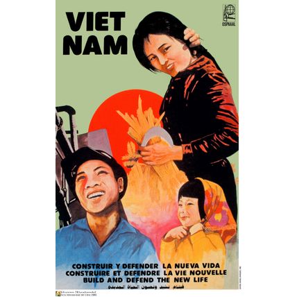 Political POSTER.VIETNAM.Viet Nam after Cold War Revolution protest Art.Asia.37.