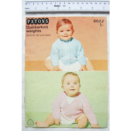 Vintage: Patons 6022 cardigans, QK