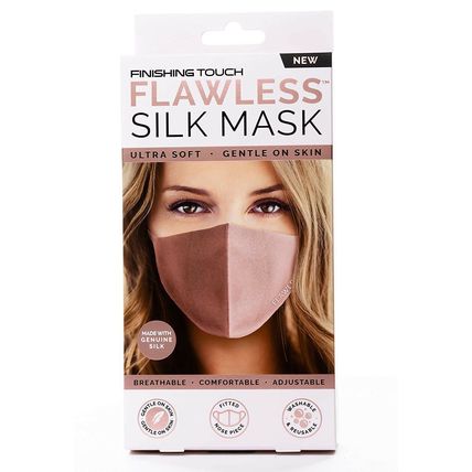 Finishing Touch Flawless Silk Face Mask Women’s Blush Gentle Breathable SILK