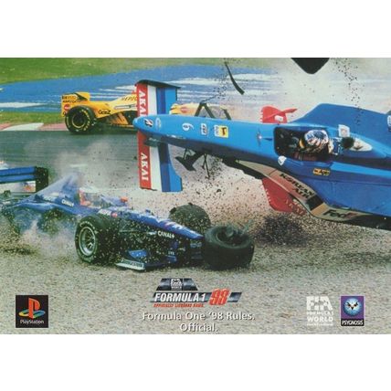 Formula 1 Playstation Game Australia Grand Prix Competition Postcard