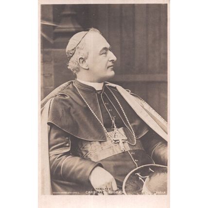 The Late Cardinal Vaughan Old Christian Leader Postcard