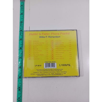 huntin' & fishin' phone pranks willie richardson clean hurmor CD good