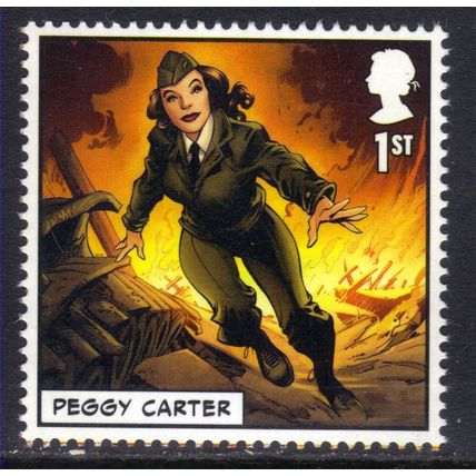 GB 2019 QE2 1st Marvel Comics ' Peggy Carter ' Umm SG 4187 ( A1304 )