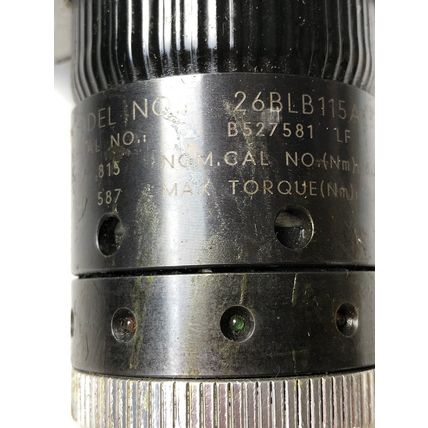 NEW GARDNER-DENVER 26BLB115AL3 ELECTRIC NUTRUNNER,B527581 3/8" DRIVE, RPM 815,AQ