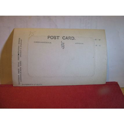 A RUGGED PATH unused antique postcard by Davidson Bros. RP =