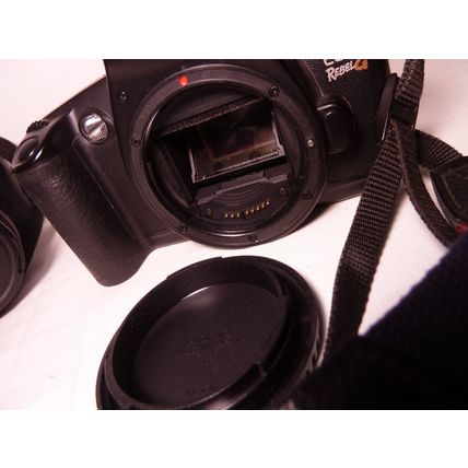 Canon EOS Rebel G SLR 35mm Film Camera w/ EF Zoom 35-80mm 1:4-5.6 lll Lens, (2)*