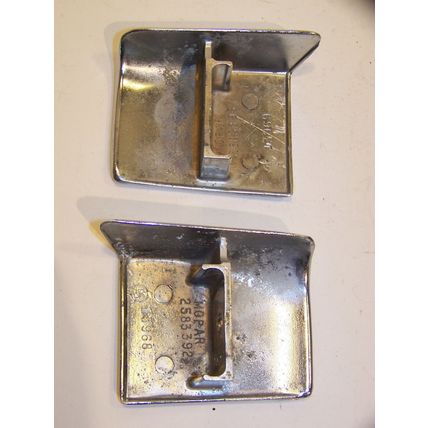 1968 69 70 PLYMOUTH DODGE INSIDE DOOR LATCH HANDLES OEM SATELLITE GTX CORONET RT