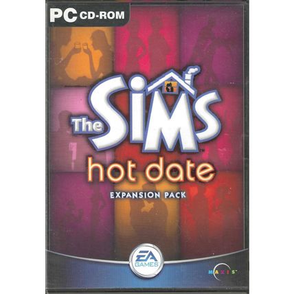 Game PC CD-Rom The Sims Hot Date Expansion Pack No Booklet