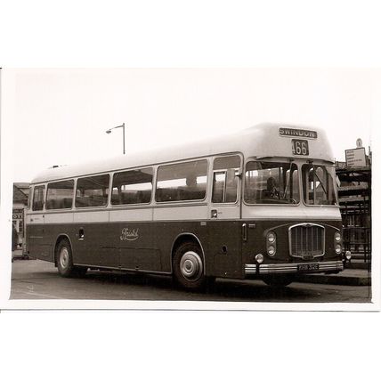 Black & White Photograph of Bristol Omnibus Co. Ltd. - KHW 312E