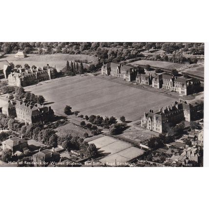 A981 EDINBURGH -HALLS OF RESIDENCE FOR WOMEN STUDENTS. AERIAL VIEW