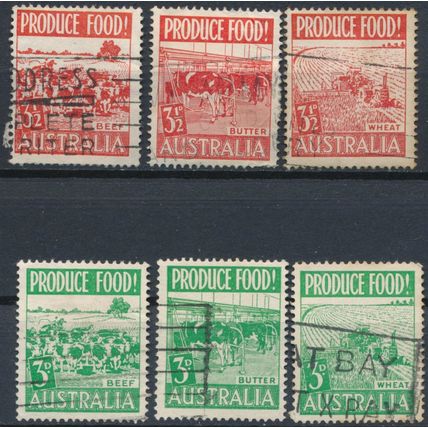 Food Production - Australia 1953 - FH - SG 255/6 (B)